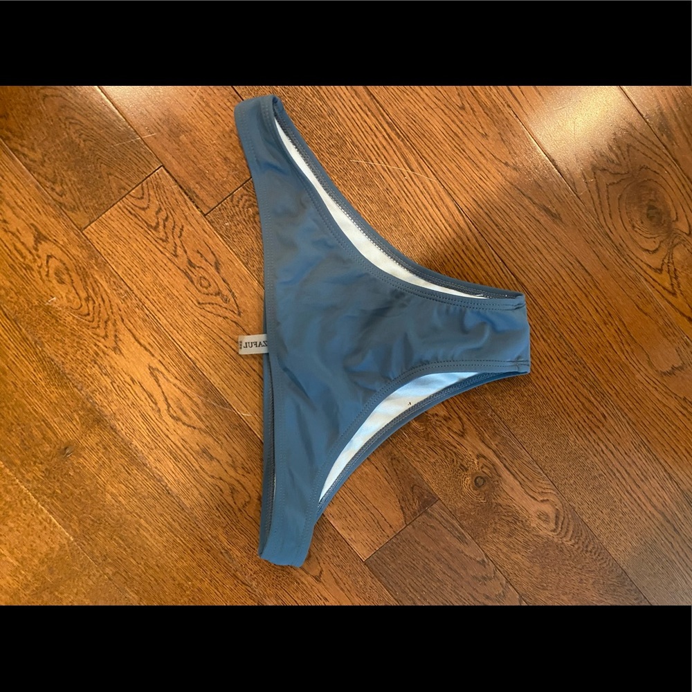 Zaful blue bikini bottoms